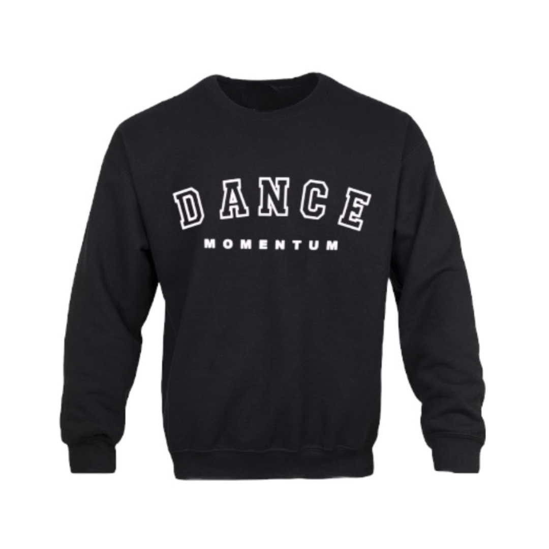 Represent the dance world with the DANCE Embroidered Crewneck. Perfect to wear in all dance style classes.